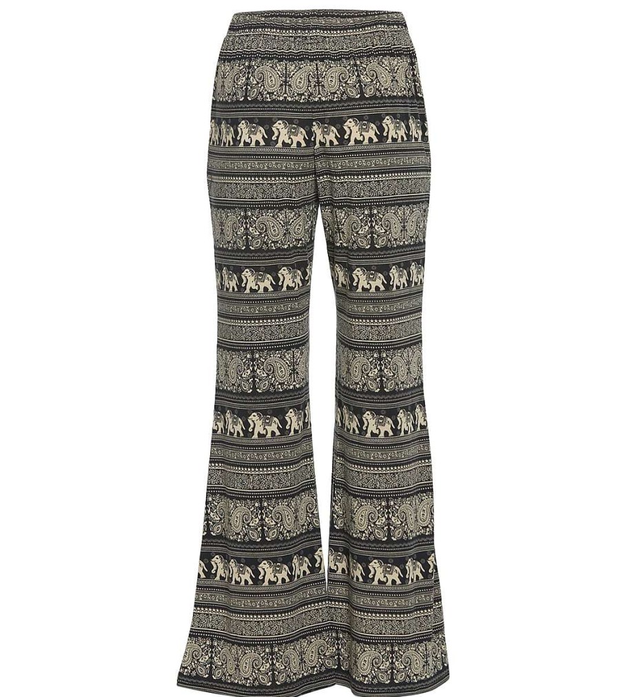 Clothing Yak & Yeti Yoga Pants | Elephant Print Yoga Pants