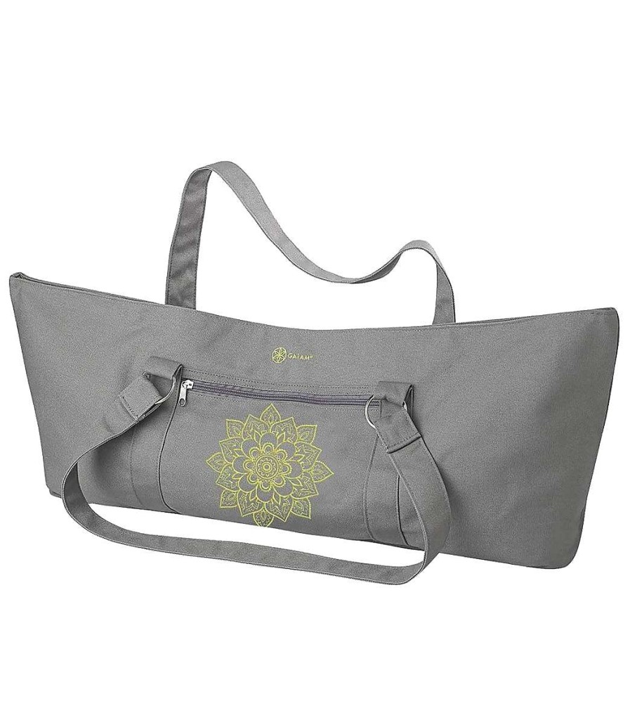 Accessories Gaiam | Yoga Mat Tote Bag Citron Sundial