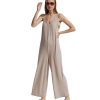 Clothing Varley Yoga Leotards & Jumpsuits | Pelion Jumpsuit Taupe Marl