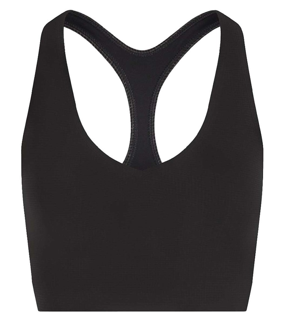 Clothing Varley Yoga Sports Bras | Let'S Go Park Bra Black