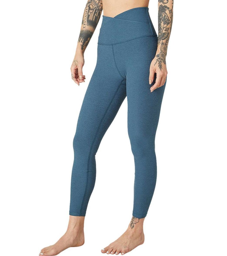 Clothing Beyond Yoga Yoga Leggings | Spacedye At Your Leisure High Waisted 7/8 Yoga Leggings