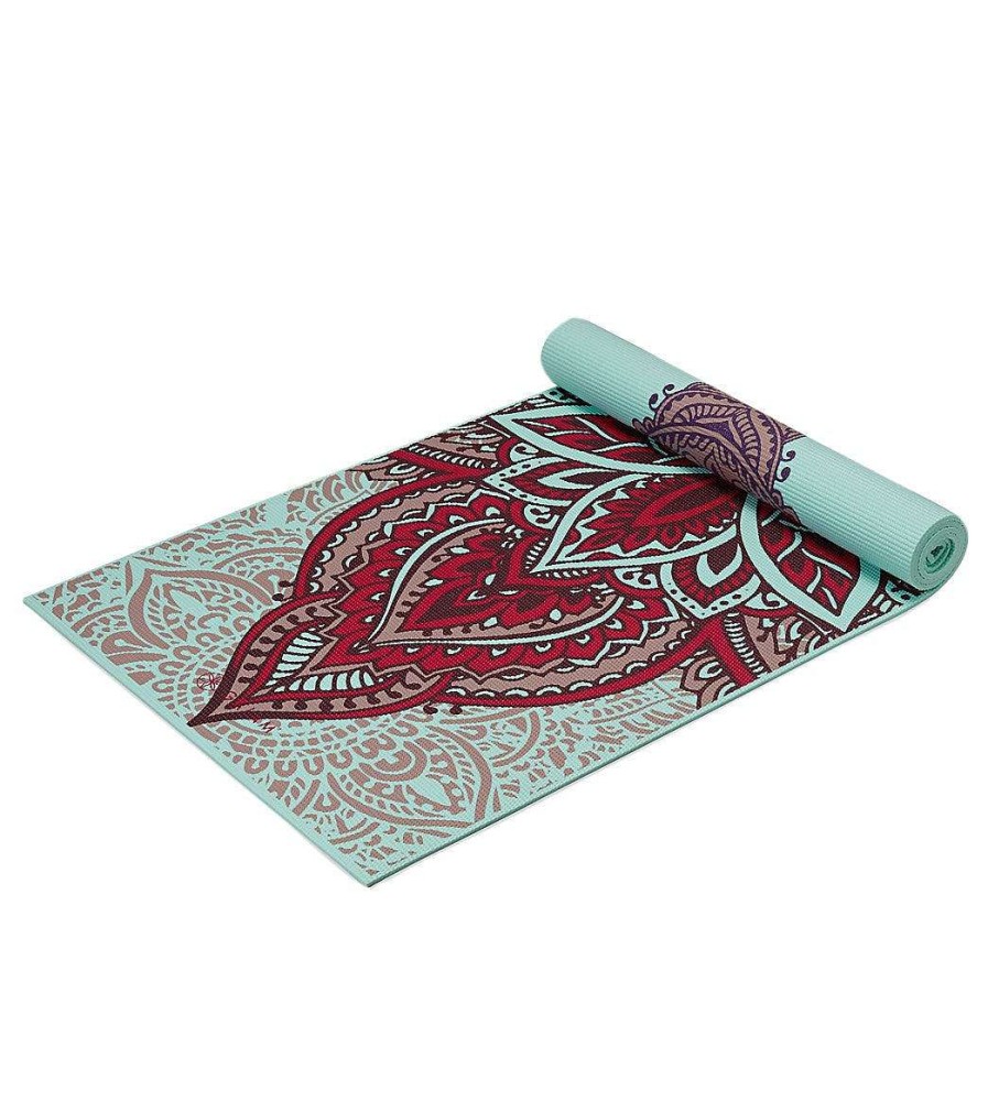 Yoga Mats & Props Gaiam | Premium Reversible Yoga Mats 68" 6Mm Zara Rouge