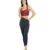 Clothing Free People Yoga Sports Bras | Ashford Lose Control Bra Burgundy Combo