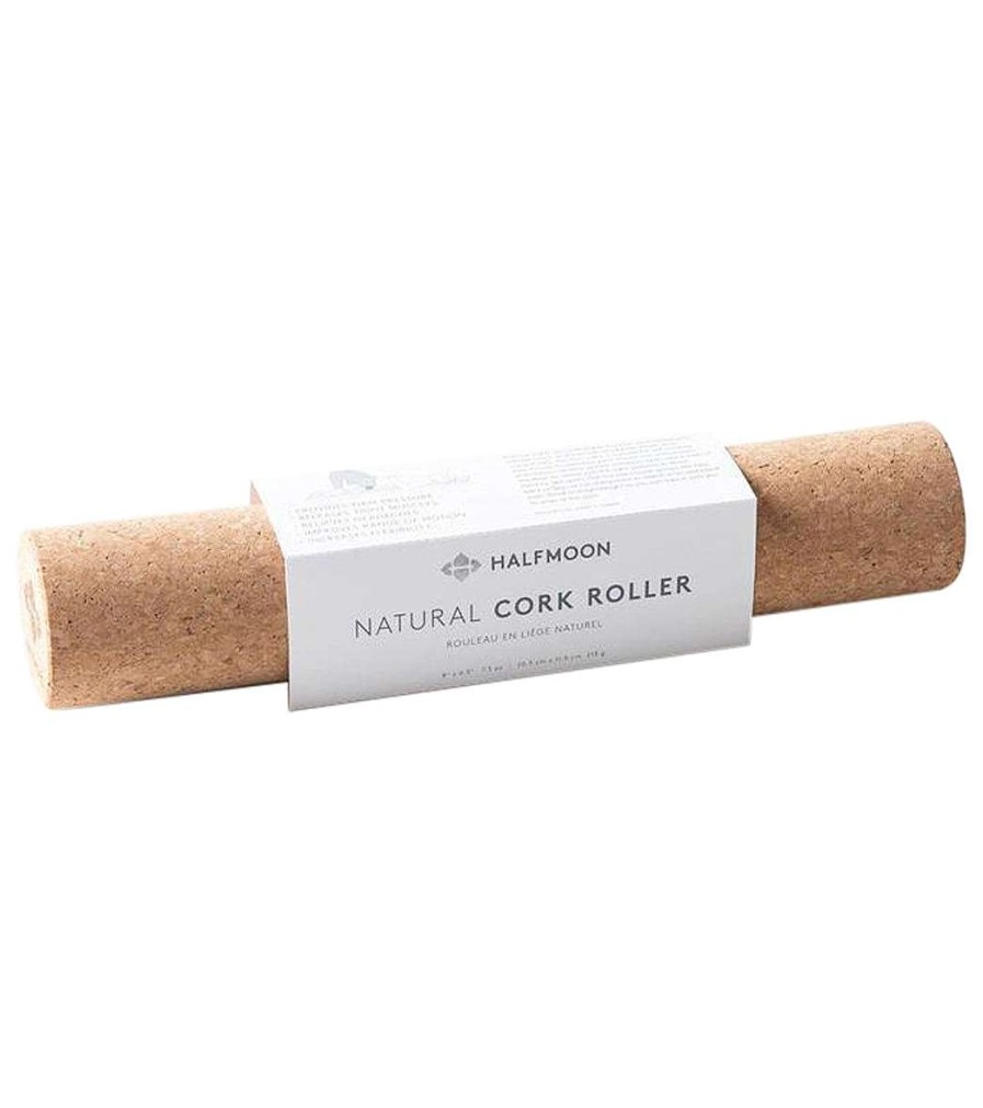 Yoga Mats & Props Halfmoon | Massage Roller Natural Cork