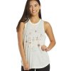 Clothing Spiritual Gangster Yoga Tops | Be The Light Movement Tank Stone