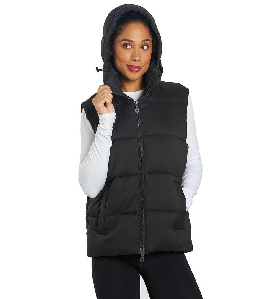 Clothing Girlfriend Collective Yoga Jackets & Sweatshirts | Puffer Vests