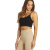 Clothing Spiritual Gangster Yoga Support Tanks | Entice Seamless Crop Tank Cappuccino