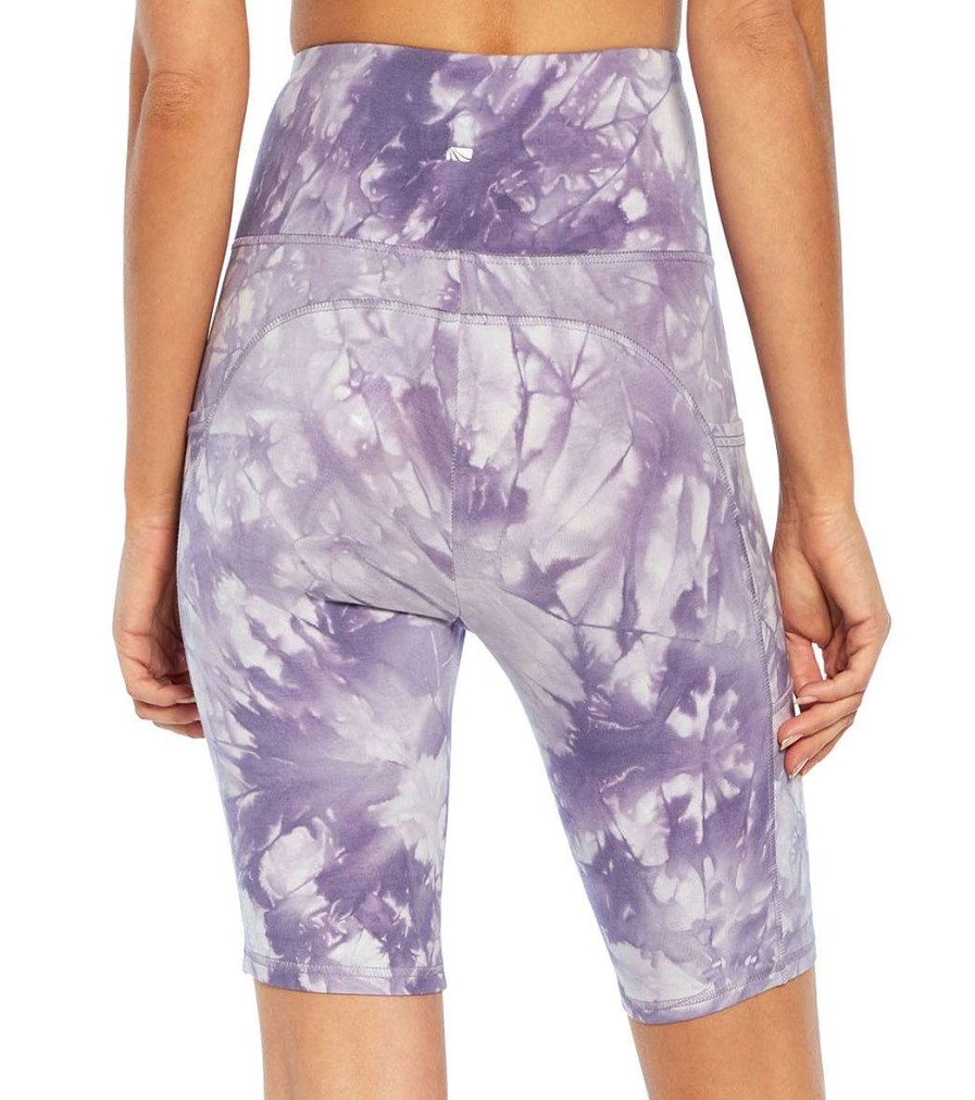 Clothing Marika Yoga Shorts | Bambie Bermuda Short Quiet Shade Tie Dye