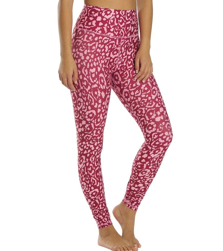 Clothing Spiritual Gangster Yoga Leggings | Sg Intent High Waisted Legging Wildcat Print