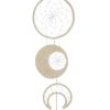 Home & Wellness dZi | Wall Decor: Moon Phase White