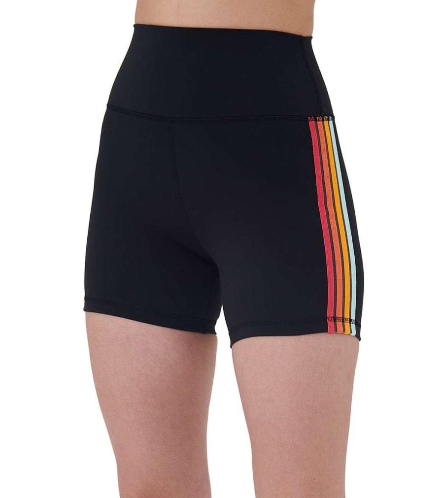 Clothing Spiritual Gangster Yoga Shorts | Intent Hw Dream Tech Eco Jersey Short Black