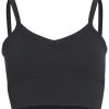 Clothing Hard Tail Yoga Sports Bras | Low Back V Yoga Sports Bra Palmetto