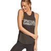 Clothing Spiritual Gangster Yoga Tops | Sg Varsity Muscle Tank