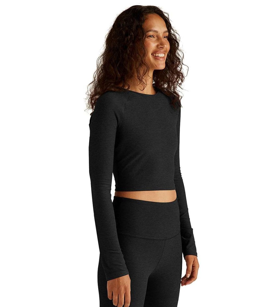 Clothing Beyond Yoga Yoga Jackets & Sweatshirts | Spacedye Enlighten Cropped Pullover