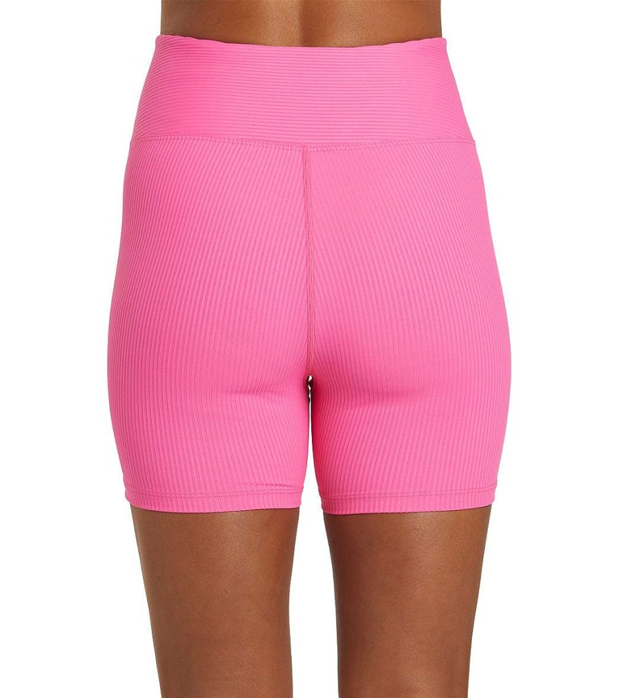 Clothing Year of Ours Yoga Shorts | Football Biker Shorts Hot Pink