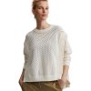 Clothing Varley Yoga Jackets & Sweatshirts | Arabella Knit Whisper White