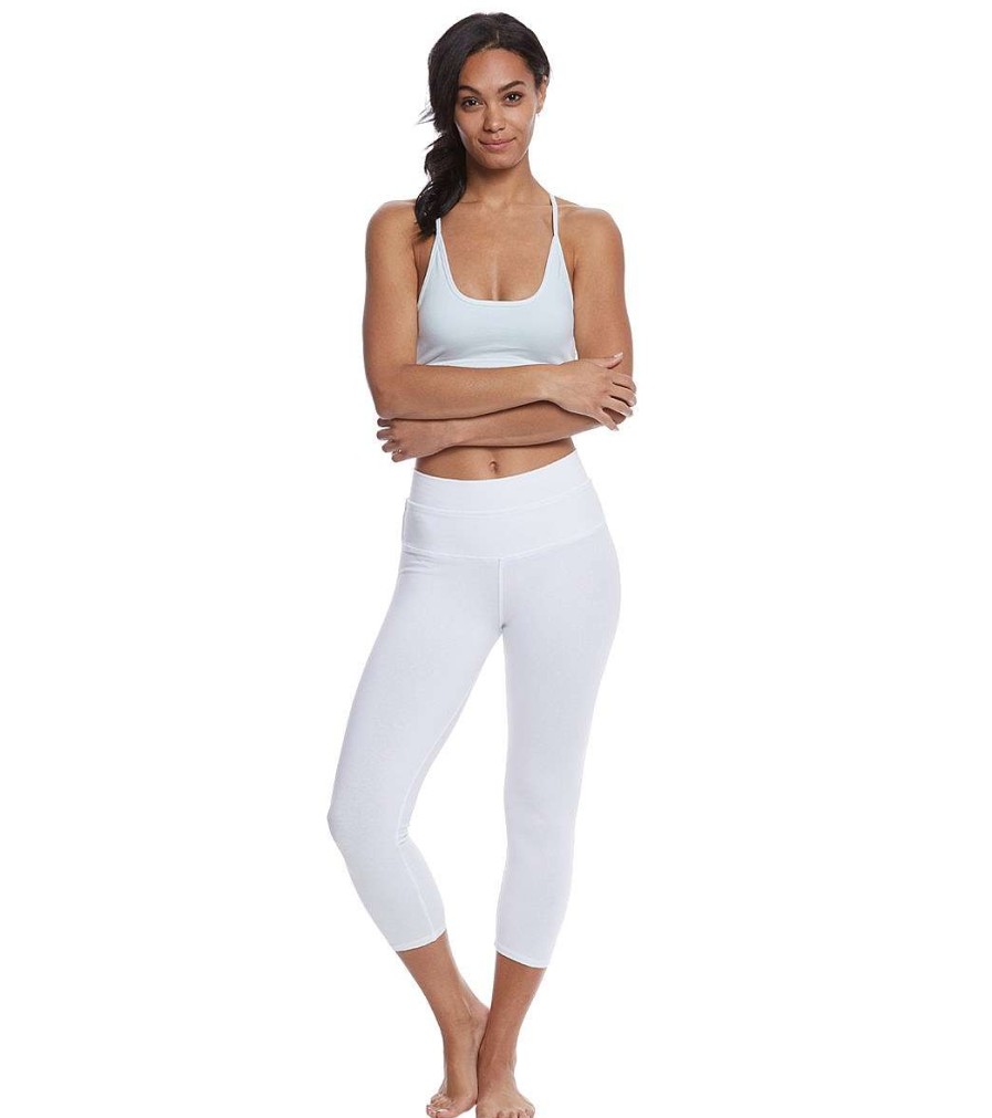 Clothing Hard Tail Yoga Leggings | High Rise Cotton Yoga Capris