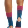 Accessories Gaiam | Grippy Yoga Ankle Socks Wild Berry