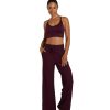 Clothing Zobha Yoga Pants | Celine Wide Leg Potent Purple