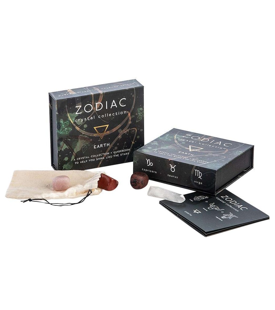 Home & Wellness GeoCentral | Zodiac Crystal: Earth Black