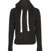 Clothing Glyder Yoga Jackets & Sweatshirts | Rocky Hoodie Black Oatmilk Tie Dye