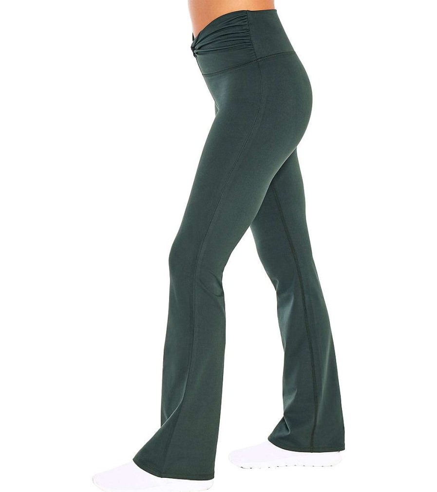 Clothing Marika Balance Collection Yoga Pants | Twisted Front Waistband Pant Scarab