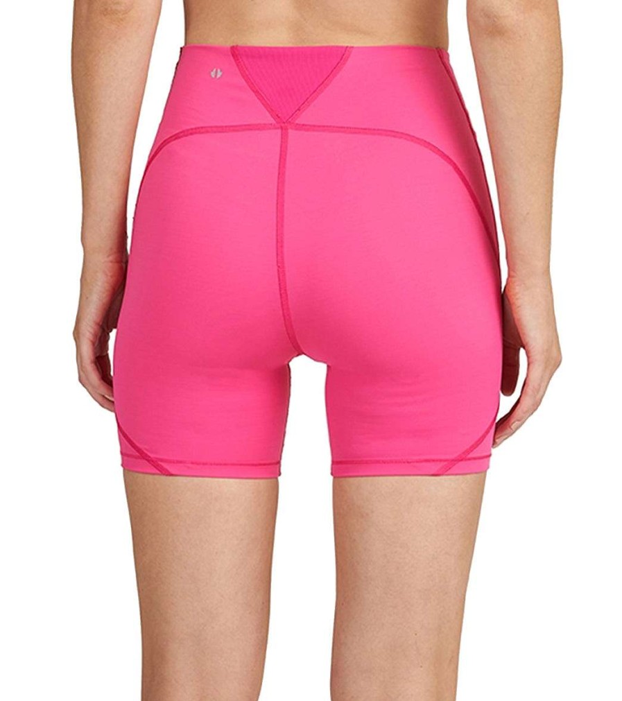 Clothing Thrive Societe Yoga Shorts | Rib Inset Seamed Bike Short