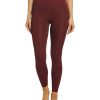 Clothing Marika Yoga Leggings | Jade Yoga Leggings Windsor Wine