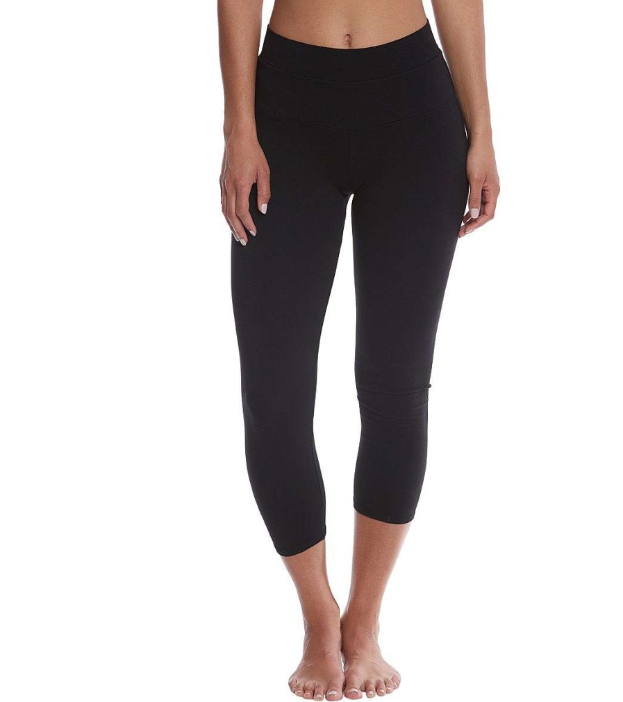 Clothing Hard Tail Yoga Leggings | High Rise Cotton Yoga Capris