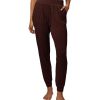 Clothing Spiritual Gangster Yoga Pants | Colette Rib Slim Jogger Heather Chocolate Brown