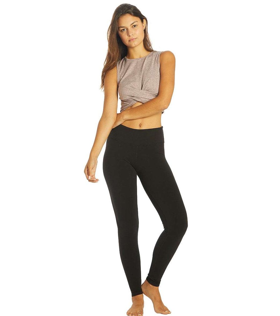 Clothing Zobha Yoga Tops | Melange Twist Crop