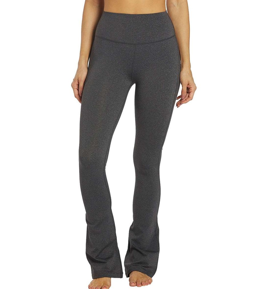 Clothing Splits 59 Yoga Pants | Raquel High Waist Flare Heather Grey