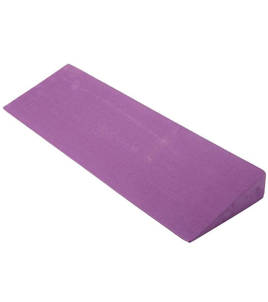 Yoga Mats & Props Gaiam | Yoga Wedge Purple