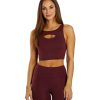 Clothing Marika Yoga Sports Bras | Rose Sports Bra Tawny Port