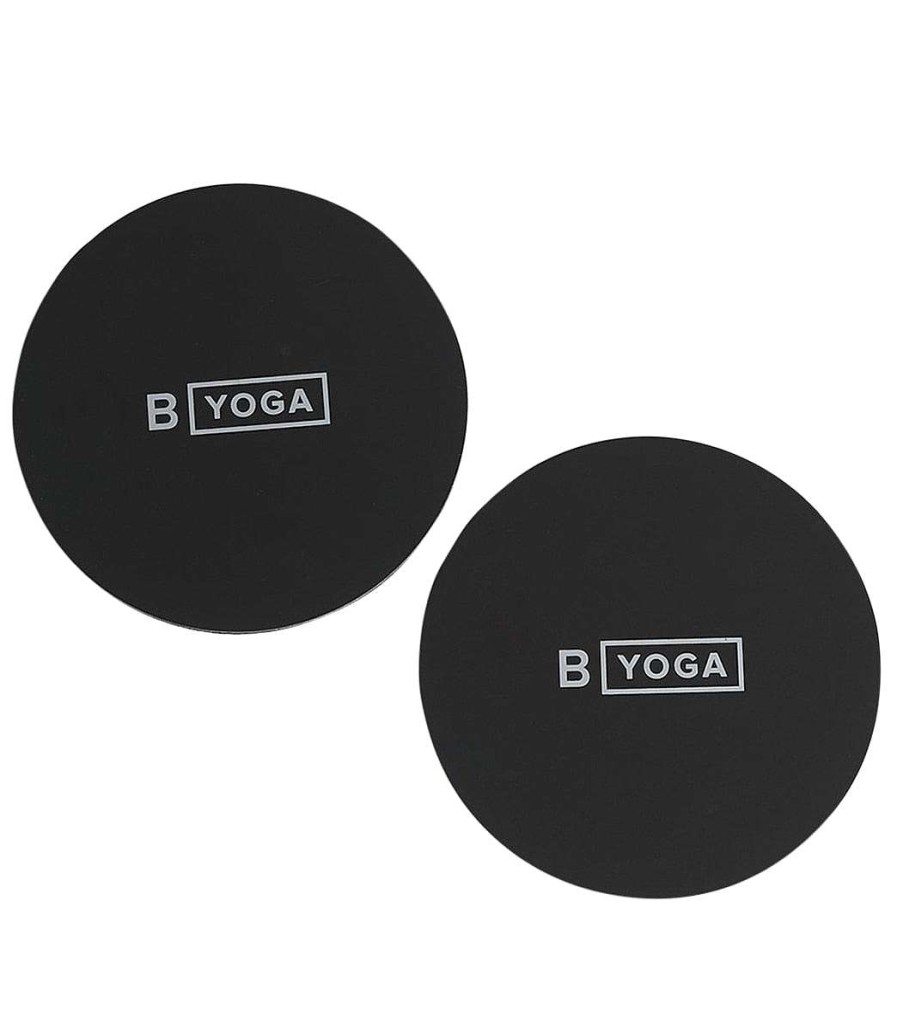 Yoga Mats & Props B Yoga | The Strength Sliders Black