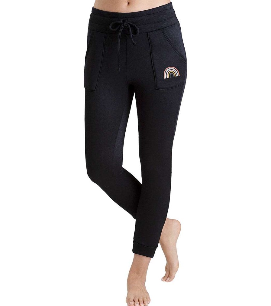 Clothing Jala Yoga Pants | Pocket Jogger Black Rainbow