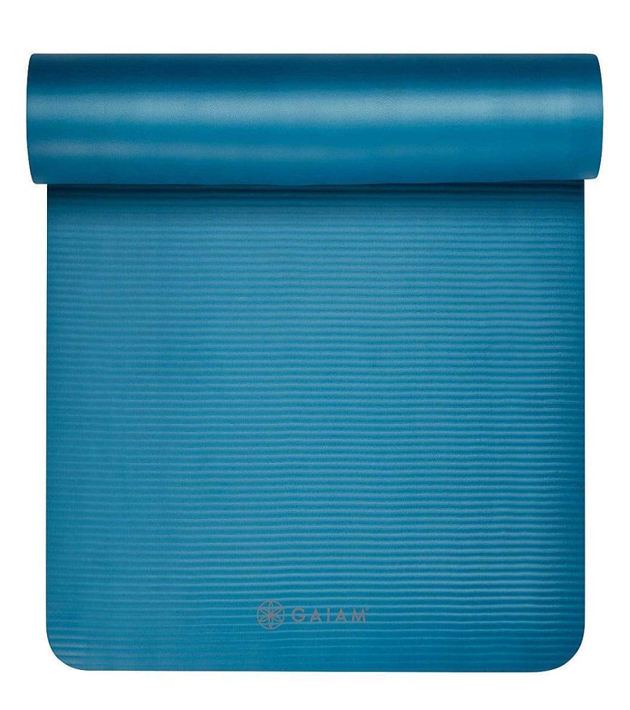 Yoga Mats & Props Gaiam | Fitness Mat, 10Mm Blue