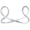 Accessories Mantraband | Braver Than You Believe, Stronger Than You Feel, Smarter Than You Think Infinity Bracelet Silver