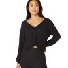 Clothing Beyond Yoga Yoga Jackets & Sweatshirts | Twist Up Reversible Pullover