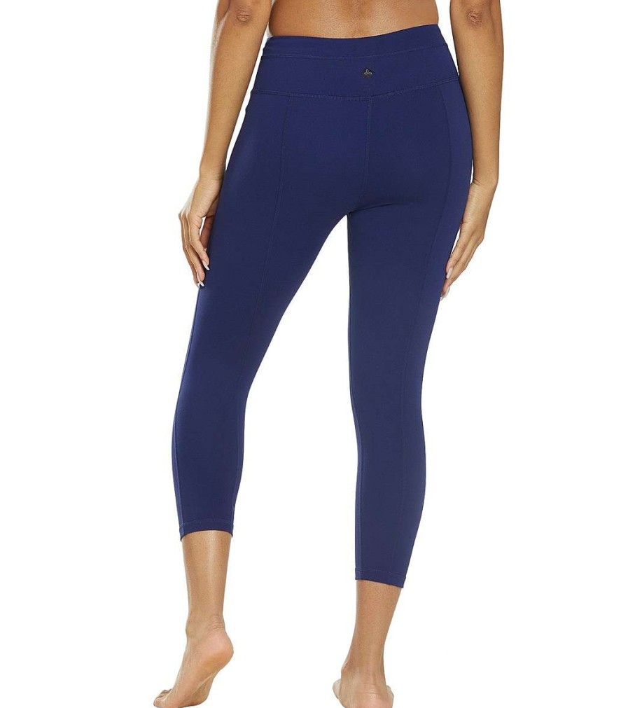 Clothing prAna Yoga Leggings | Momento Yoga Capris Coal