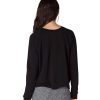 Clothing Beyond Yoga Yoga Tops | Favorite Raglan Crew After Yoga Pullover Black