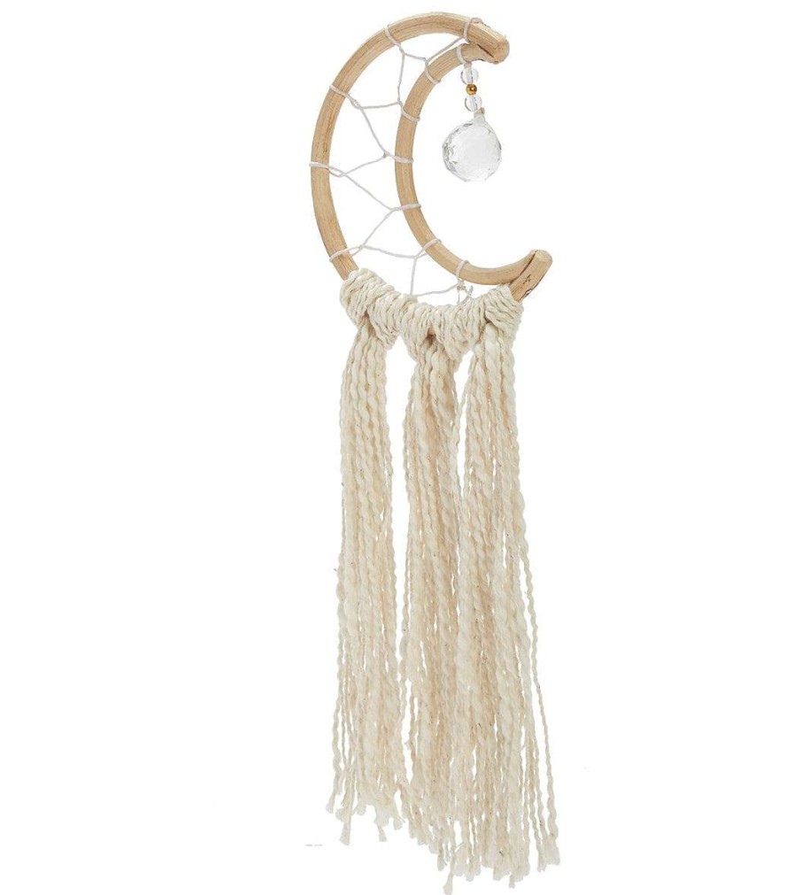 Home & Wellness dZi | Wall Decor: Little Moon White