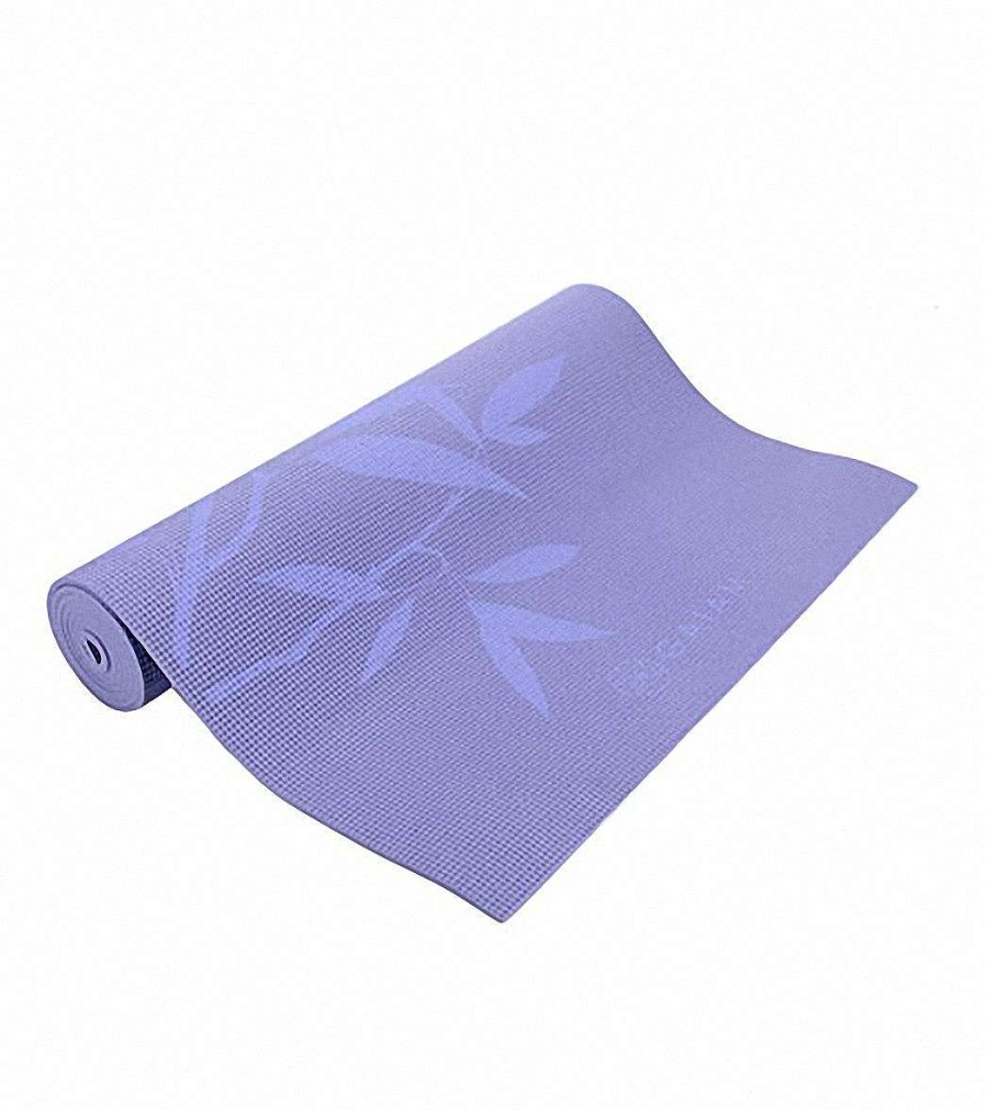 Yoga Mats & Props Gaiam | Ash Leaves Premium Yoga Mat 68" 5Mm Lavender