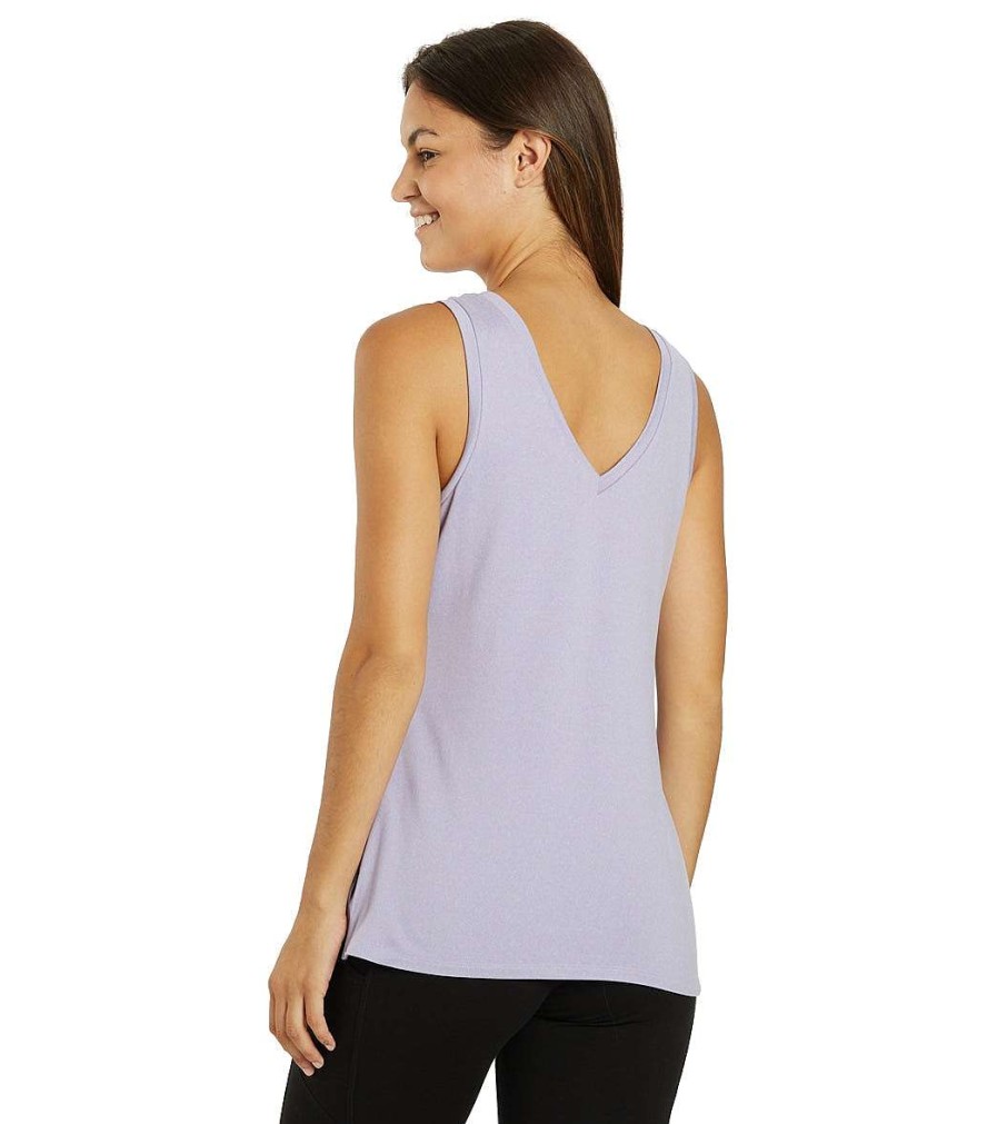 Clothing Marika Yoga Tops | Morgan Tank Heather Heirloom Lilac