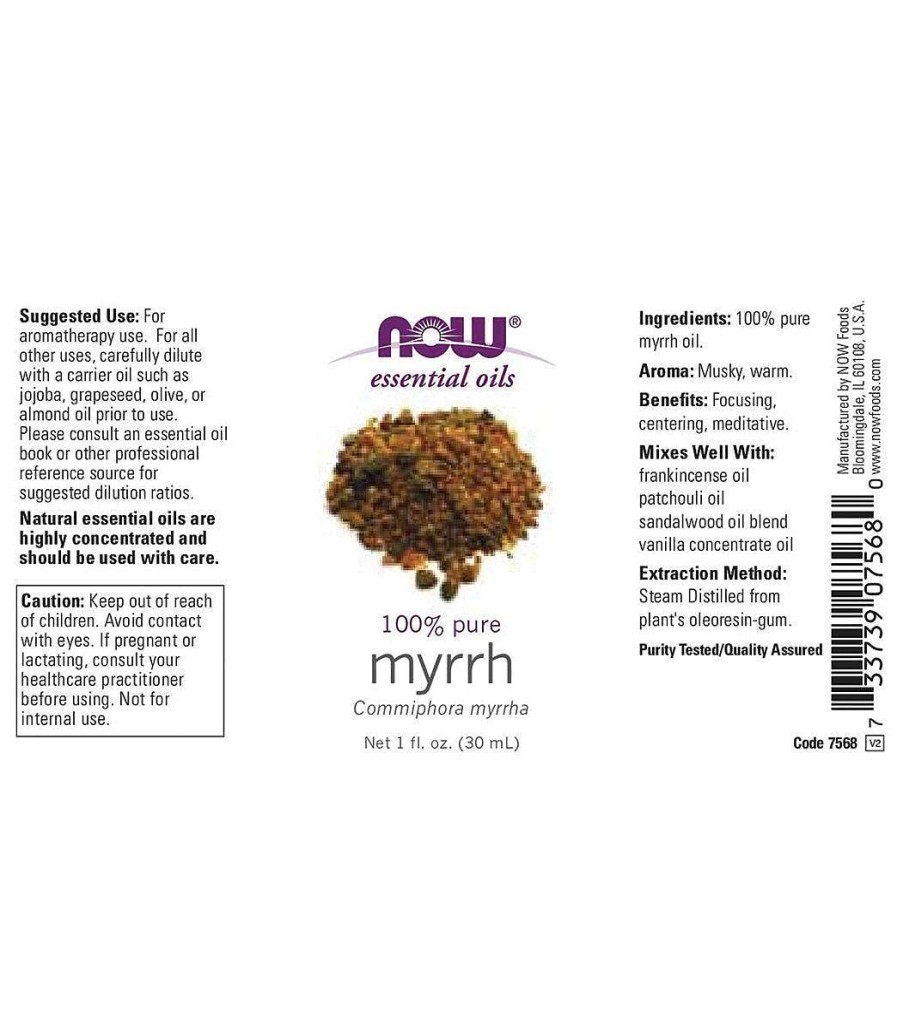 Home & Wellness NOW | 100% Pure Myrrh Oil 1 Oz