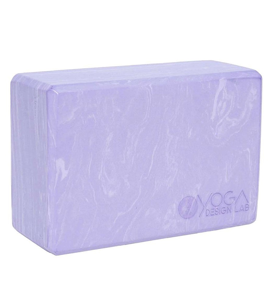 Yoga Mats & Props Yoga Design Lab | Recycled Foam Yoga Block Lavender