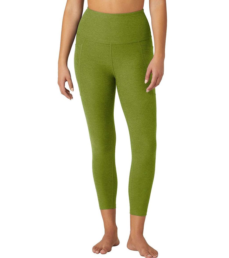 Clothing Beyond Yoga Yoga Leggings | Spacedye Out Of Pocket High Waisted Capri Legging