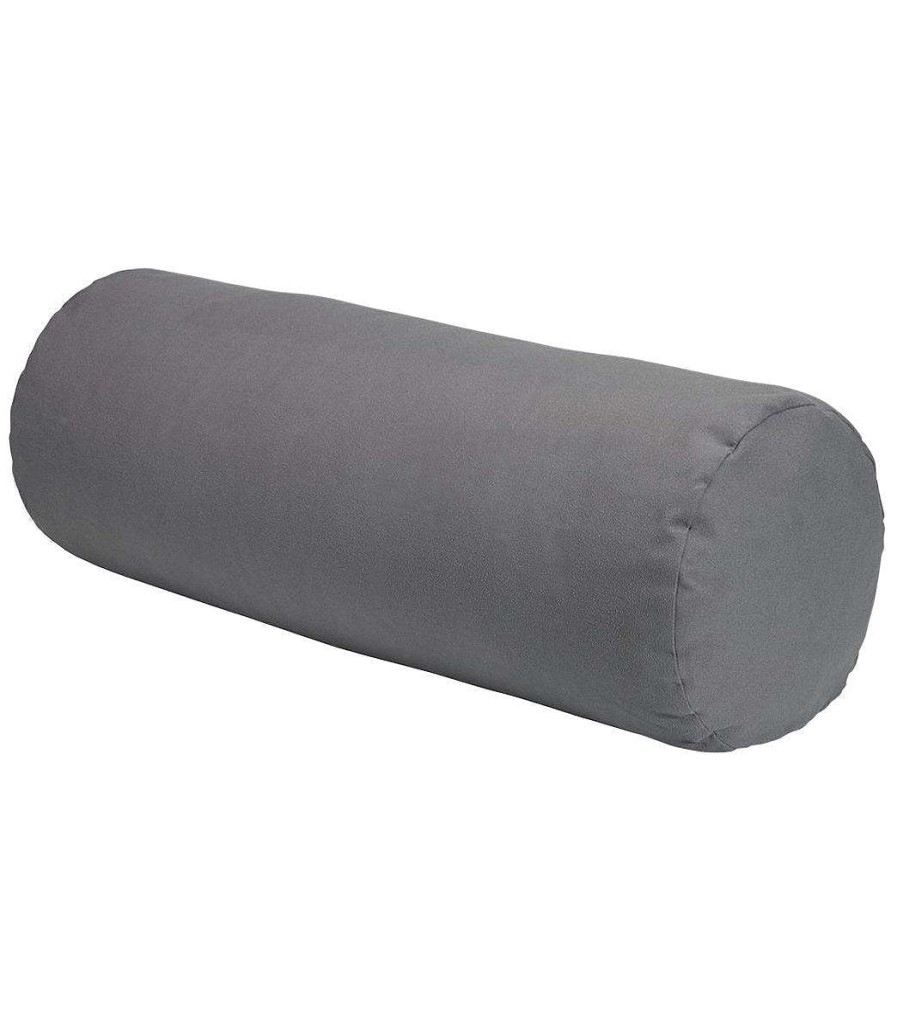 Yoga Mats & Props Gaiam | Round/Tube Bolster Grey